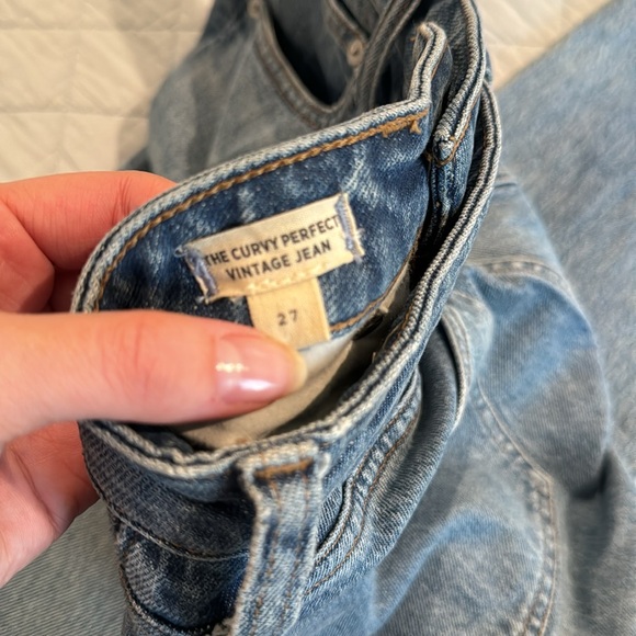Madewell Curvy Vintage Perfect Jean - Picture 5 of 5